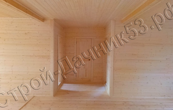 4 Каркасно-щитовой дом Д-11, 13.2x9.5м, 125.4 М², Мурманская область, Печегнский район, село Корзуново (4)